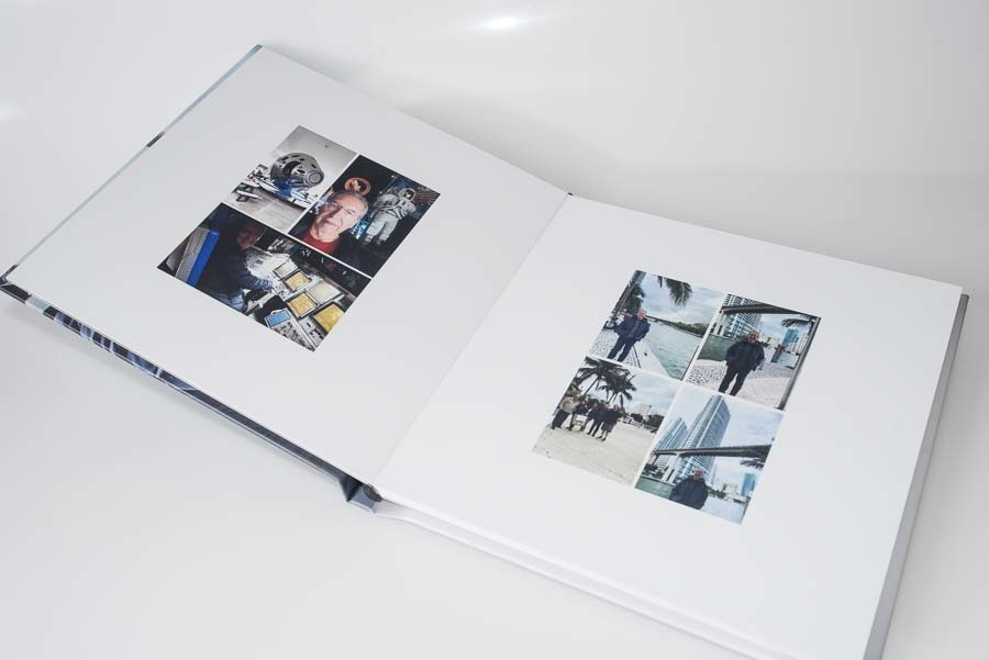 pagina interna do album de aniversario Leonardo Campo Grande MT album de fotos por Clovis Augusto com a marca Mundareu Albuns