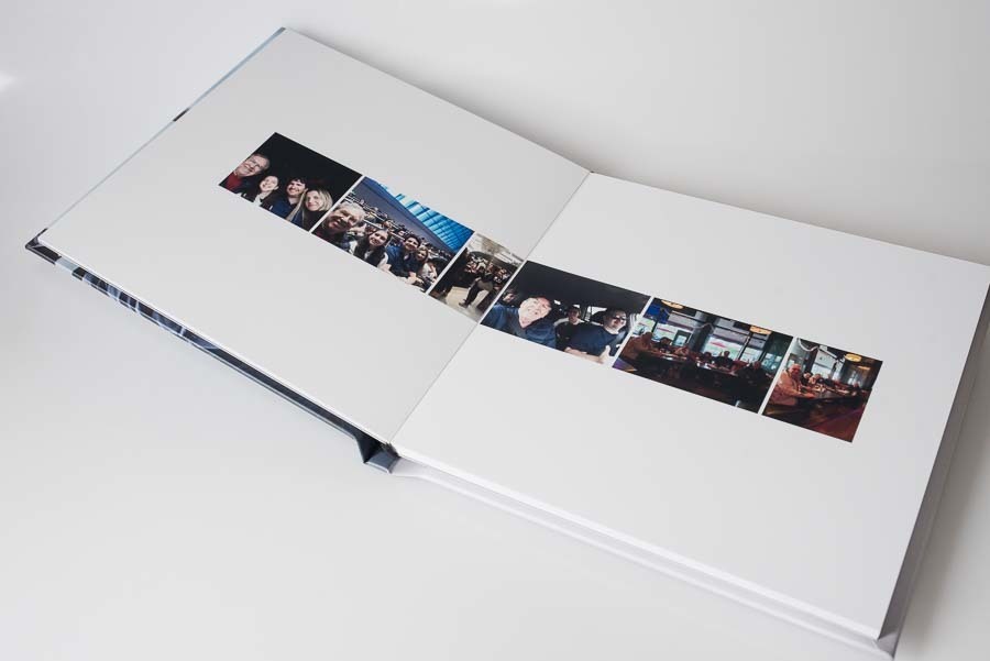 pagina central do album de aniversario Leonardo Campo Grande, MS album de fotos por Clovis Augusto com a marca Mundareu Albuns