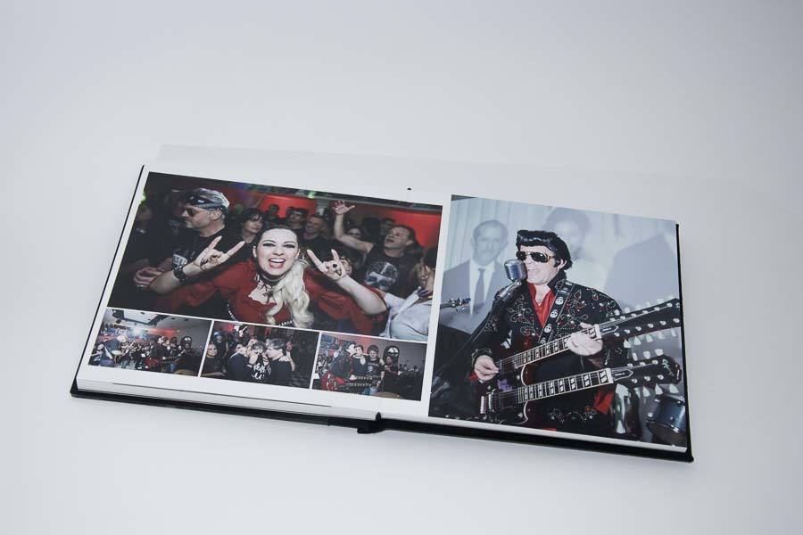 paginas do album de aniversario Renato 50 anos Sao Paulo SP album de fotos tocando elvis presley por Clovis Augusto