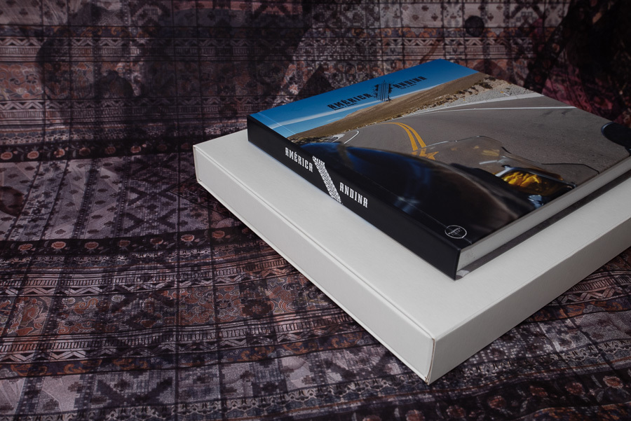 estojo branco para o album de viagem america andina para glaucia e douglas peru bolivia chile uruguai argentina cordilheira dos andes brasil Santo Andre SP album de fotos em santo andre sp por Clovis Augusto