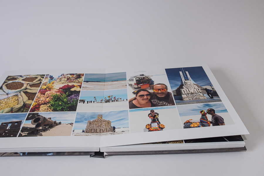 foto em close do album de viagem america andina com paginas com varias fotos para glaucia e douglas peru bolivia chile uruguai argentina cordilheira dos andes brasil Santo Andre SP album de fotos em santo andre sp por Clovis Augusto