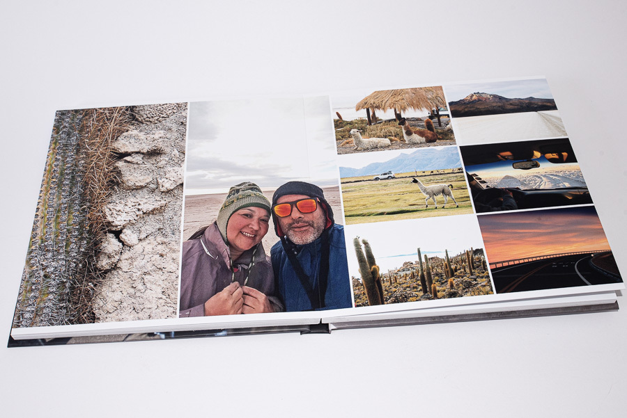 foto do casal viajante nas paginas internas do album de viagem america andina para glaucia e douglas peru bolivia chile uruguai argentina cordilheira dos andes brasil Santo Andre SP album de fotos em santo andre sp por Clovis Augusto