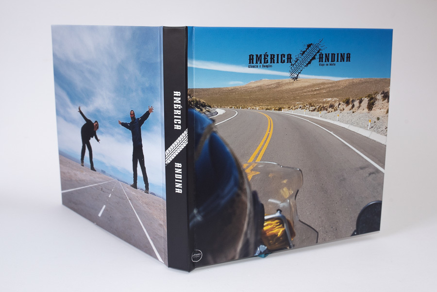 foto do album de viagem america andina mostando capa contra capa e as paginas para glaucia e douglas peru bolivia chile uruguai argentina cordilheira dos andes brasil Santo Andre SP album de fotos em santo andre sp por Clovis Augusto