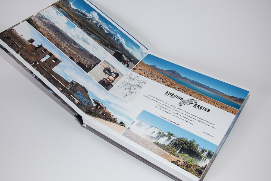 pagina de abertura com a identidade visual do album de viagem america andina para glaucia e douglas peru bolivia chile uruguai argentina cordilheira dos andes brasil Santo Andre SP album de fotos em santo andre sp por Clovis Augusto