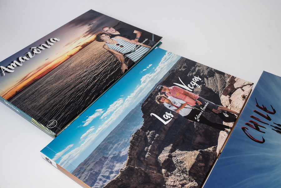 3 albuns espalhados de viagem amazonia chile las vegas fernando Silvana Santo Andre SP 3 albuns de fotos em santo andre sp por Clovis Augusto com a marca Mundareu Albuns