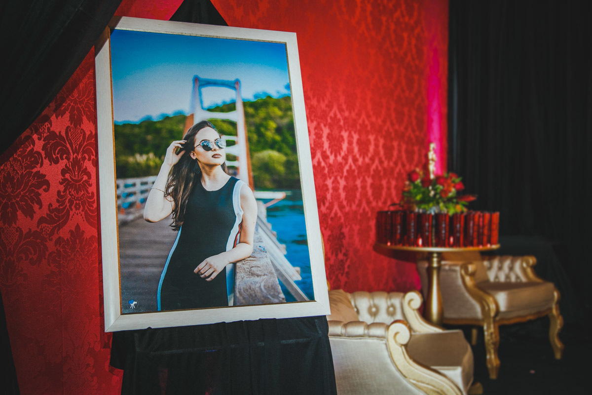 Decoração linda da festa