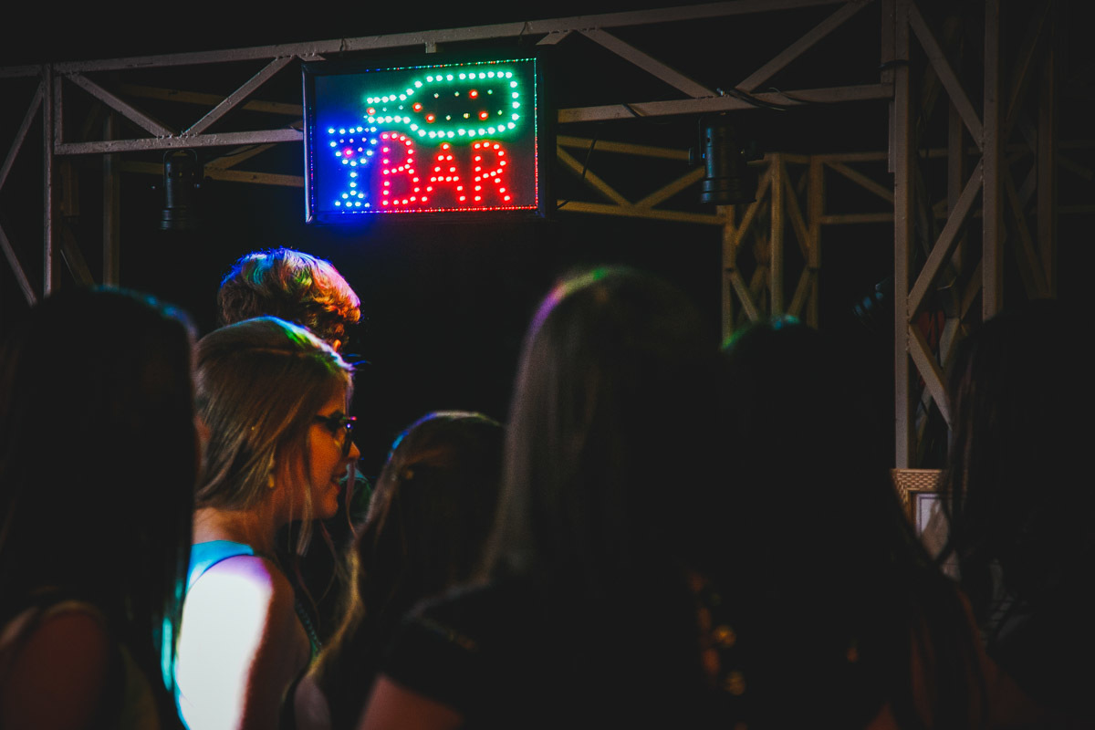 Detalhe do Bar dos drinks