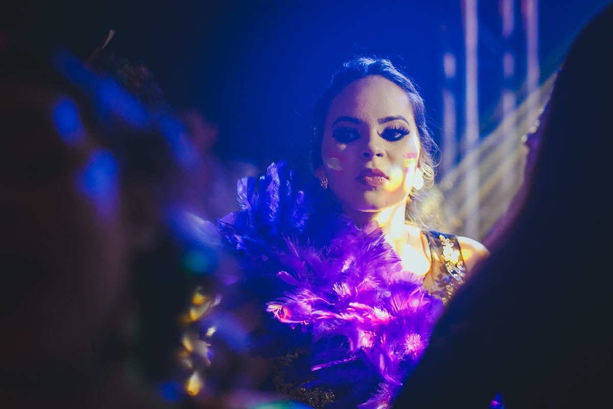 retrato espontâneo, no meio da balada