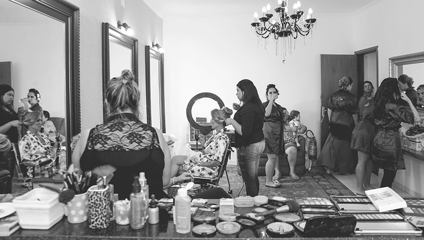 salão de beleza para noivas