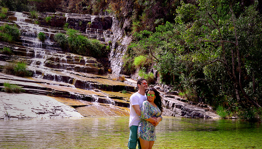 sessão de pré wedding em cachoeira 