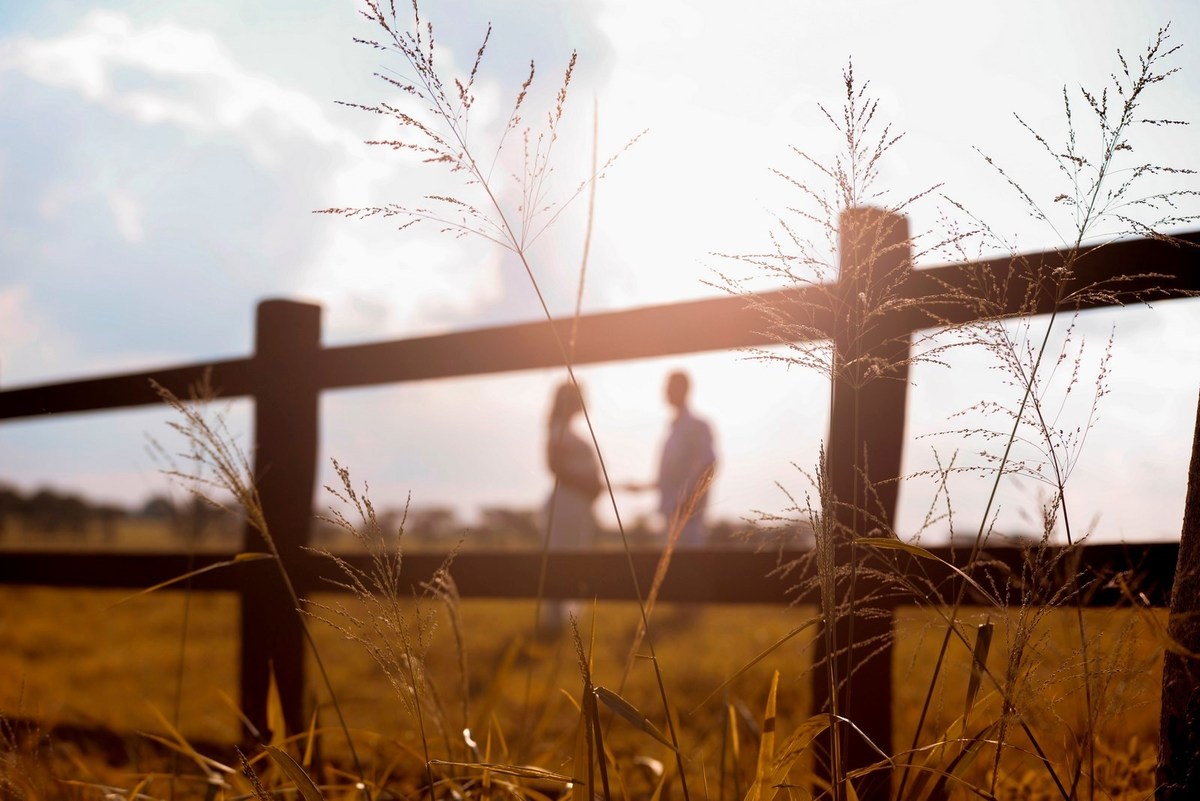 Foto de gestante em meio natureza Fotografia André Monteiro 