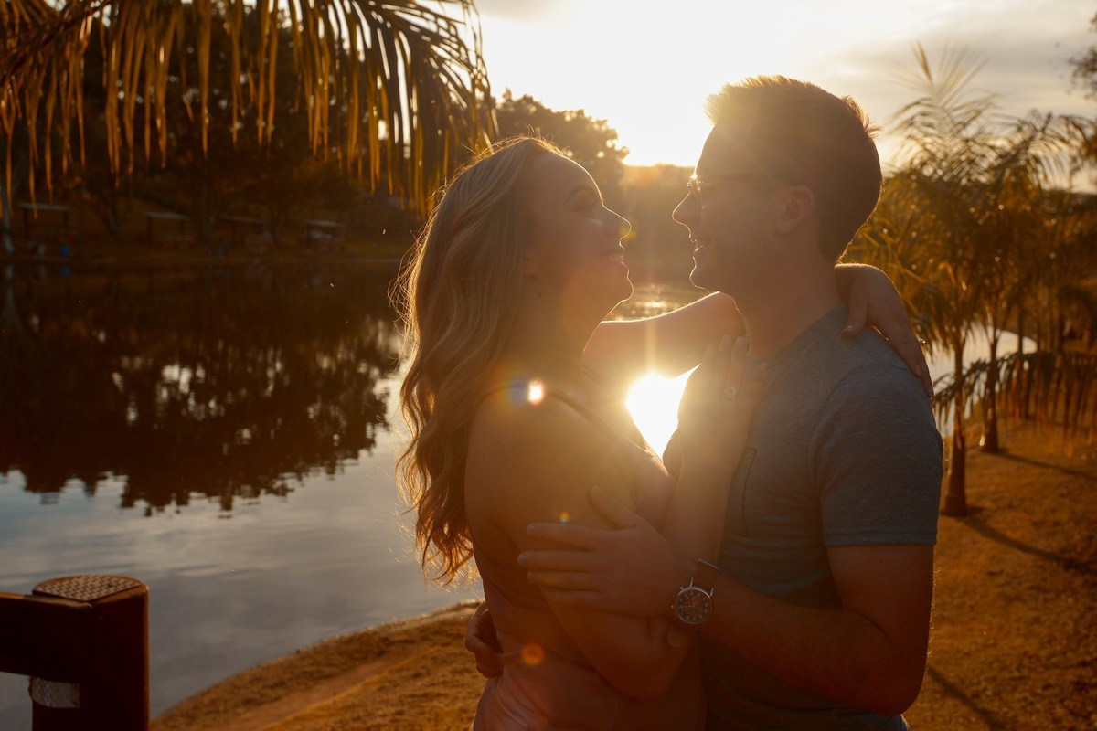 sessão de fotos pré wedding com por do fotografia feita por andre monteiro 
