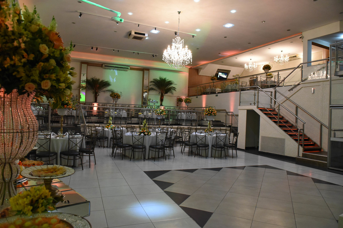 Foto de decoração no buffet espaço paulista,