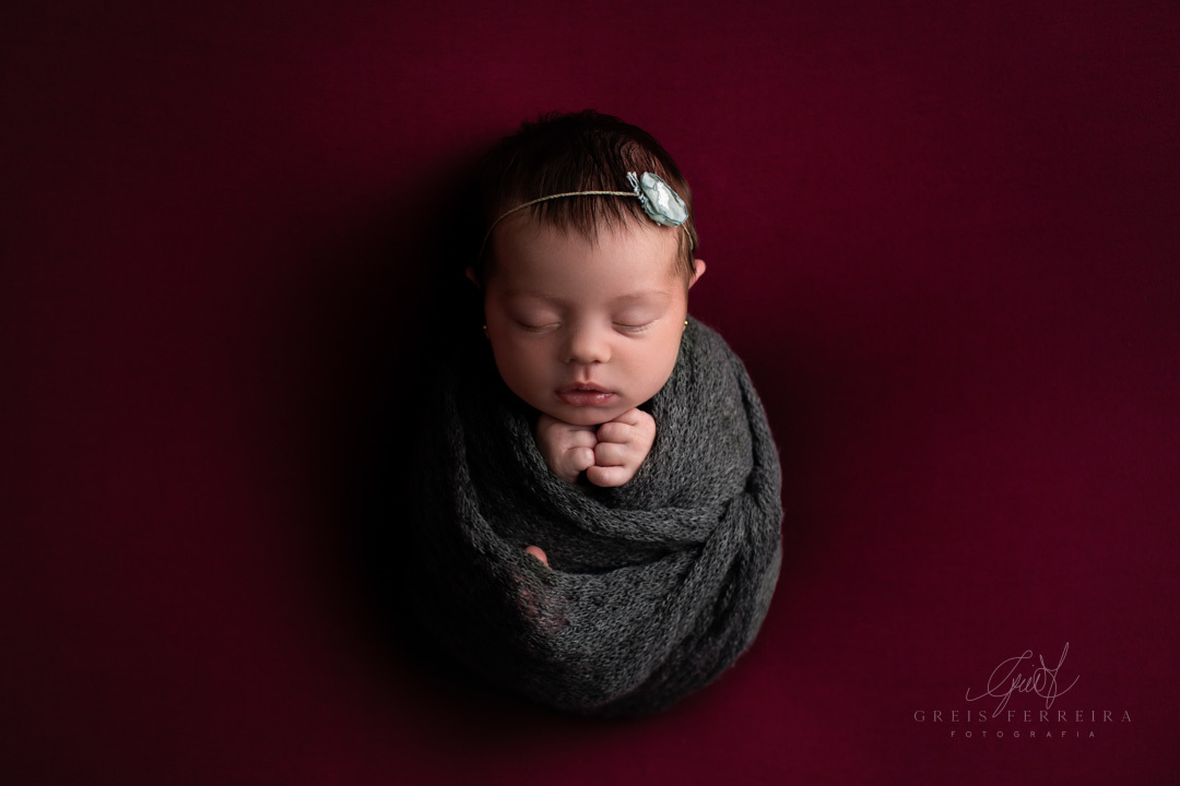 ensaio newborn recem nascido fotografia de bebe menina