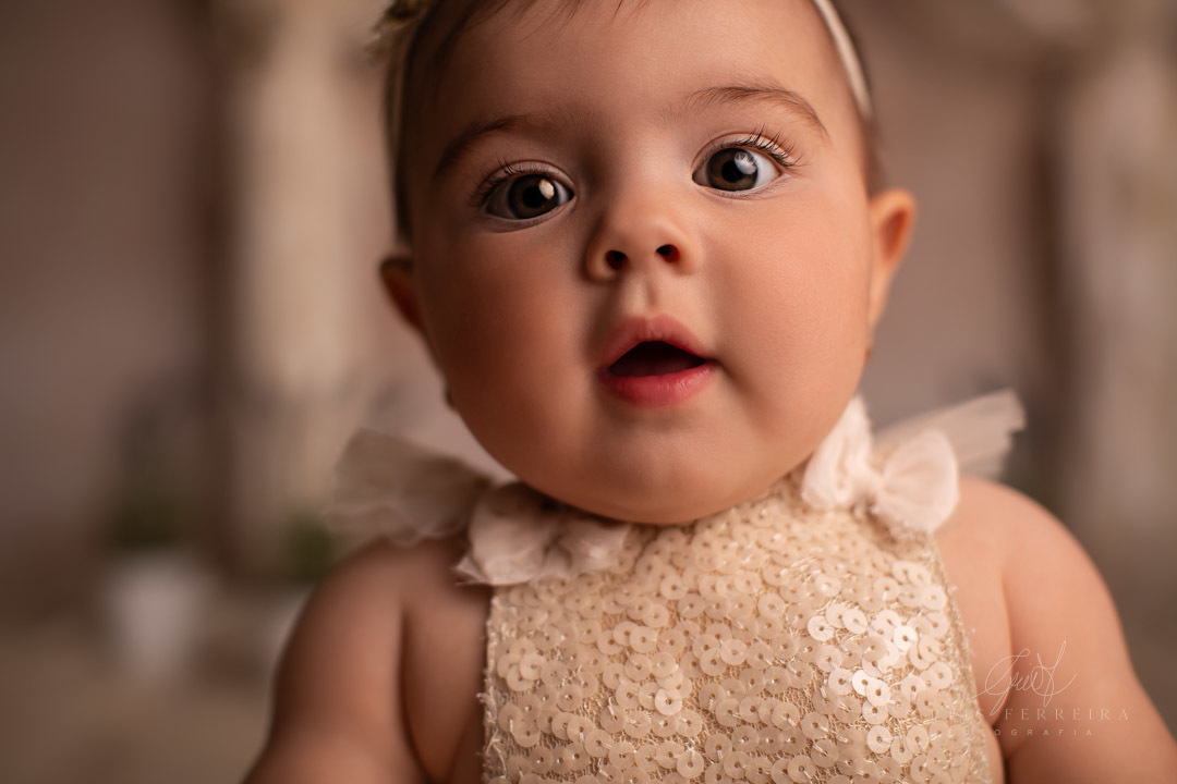 ensaio de bebe menina 6 meses