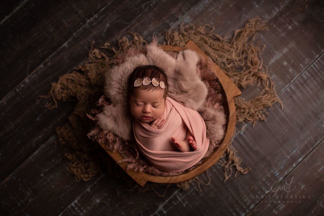 ensaio newborn recem nascido fotografia de bebe menina