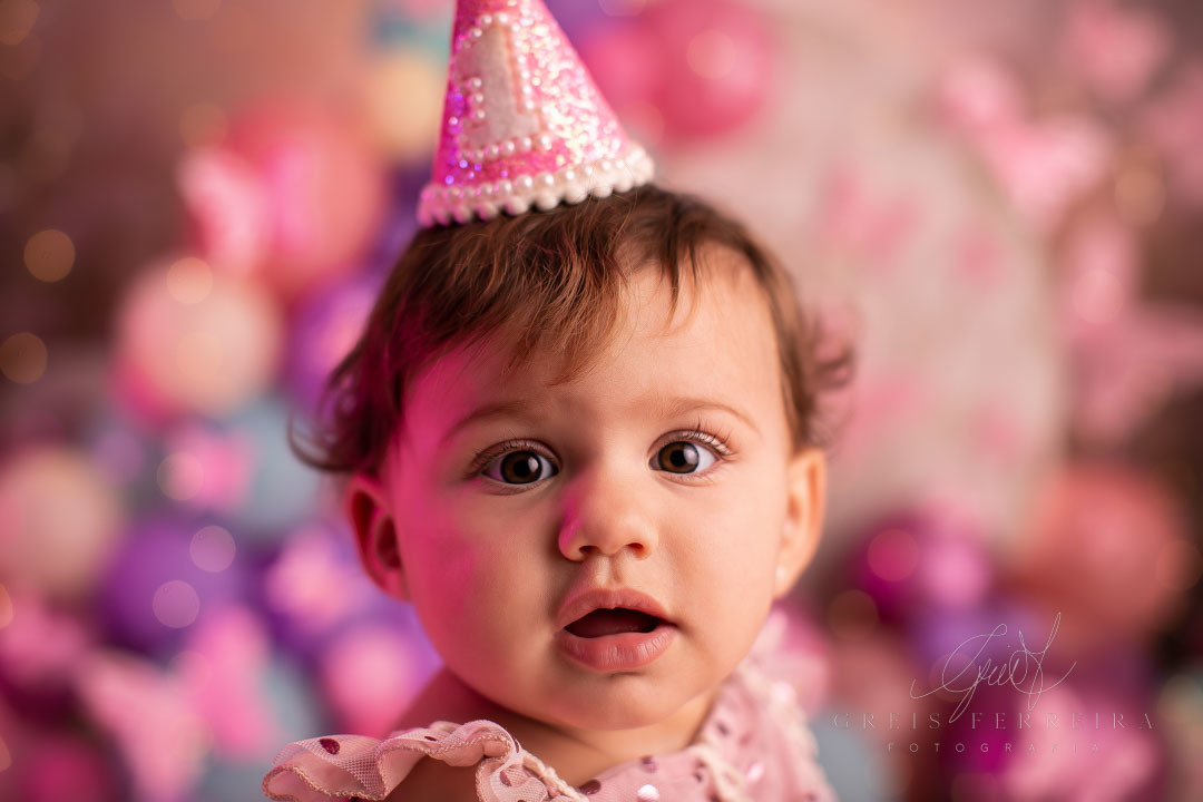 smash the cake borboleta com bebe