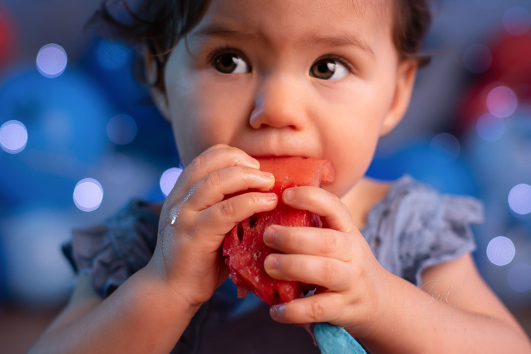 smash the cake fruit borboleta com bolo de melancia