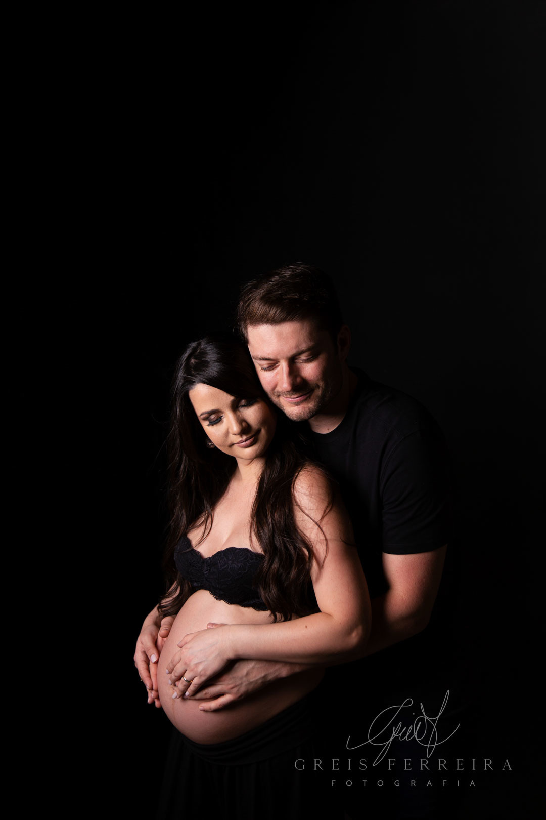 Ensaio Gestante 30 semanas foto gestação familia pai marido