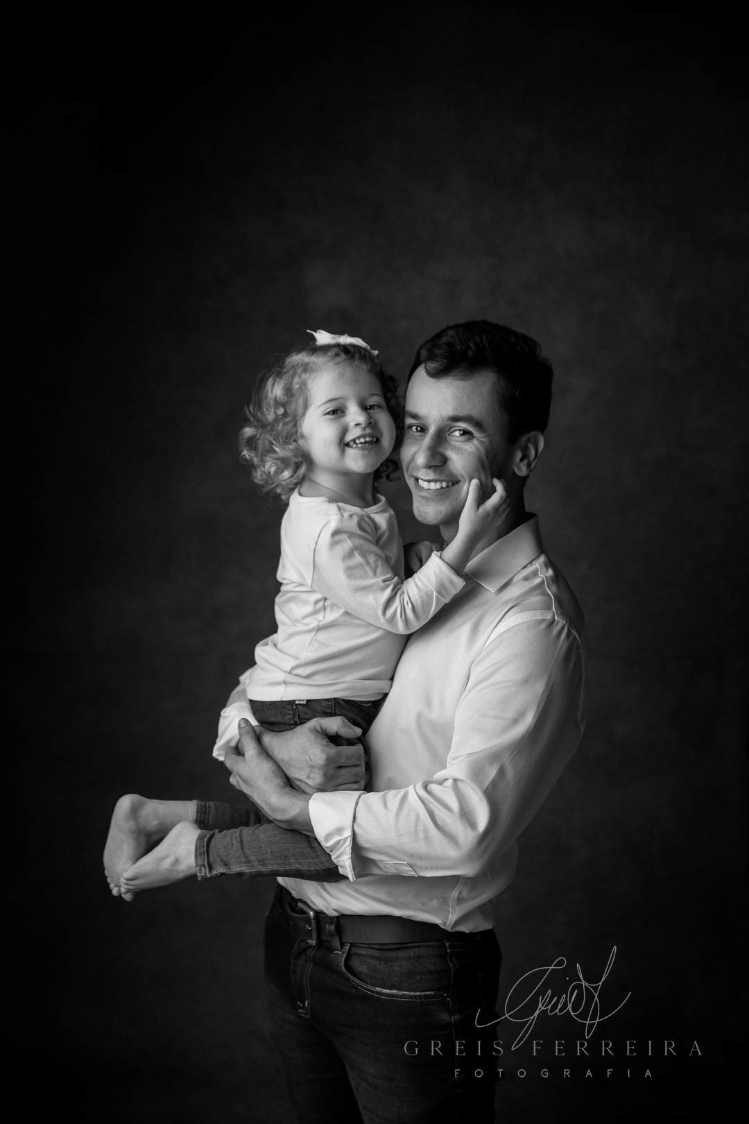 Ensaio Gestante 32 semanas foto pai filha