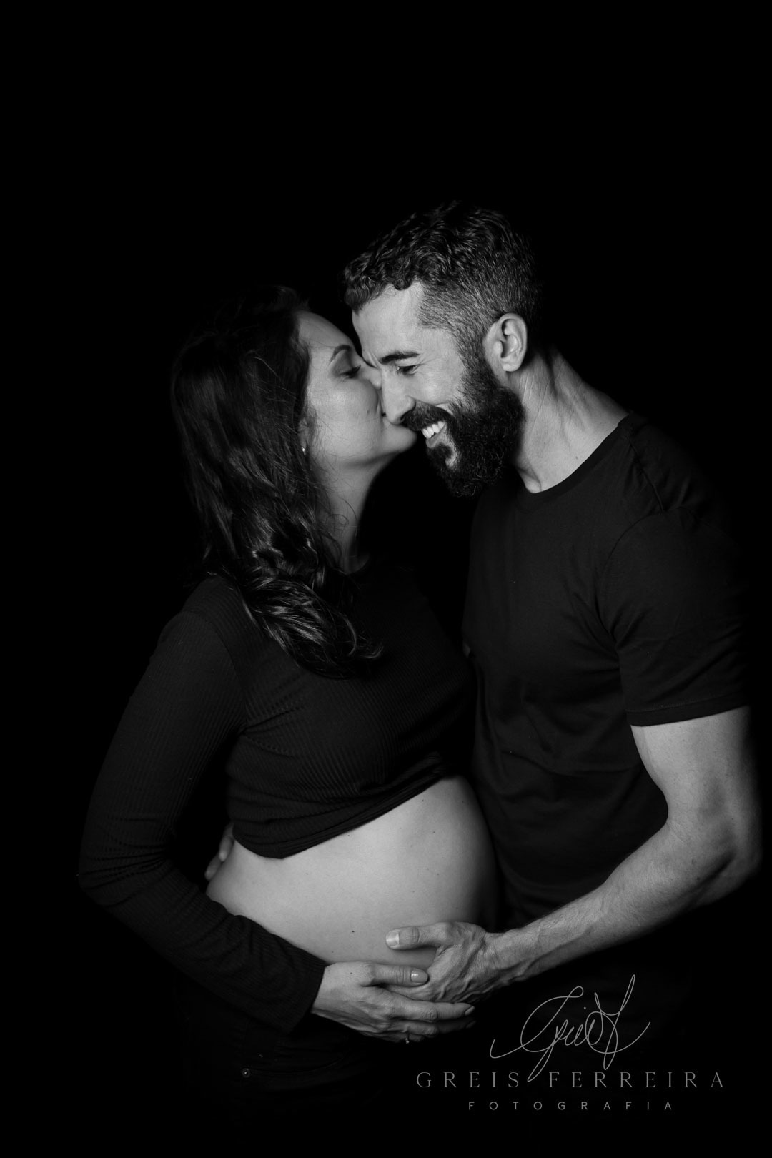 Ensaio Gestante 30 semanas foto gestação familia pai marido