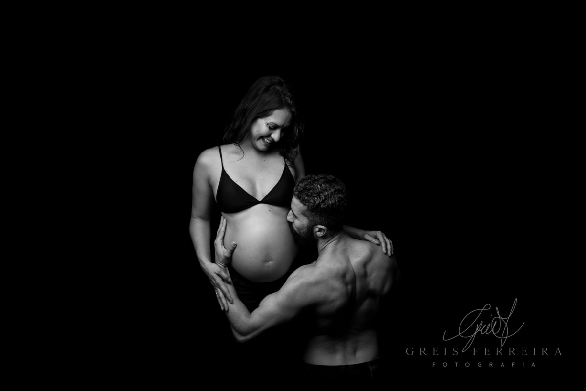 Ensaio Gestante 30 semanas foto gestação familia pai marido