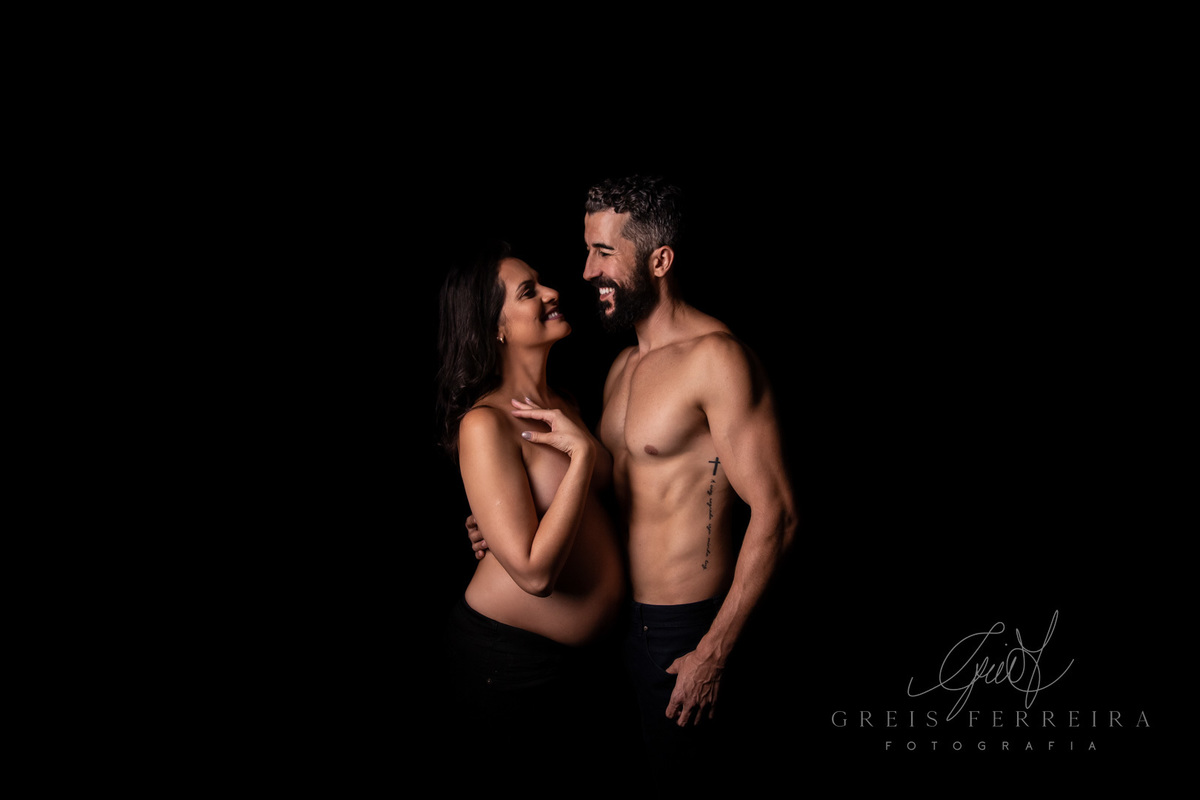 Ensaio Gestante 30 semanas foto gestação familia pai marido