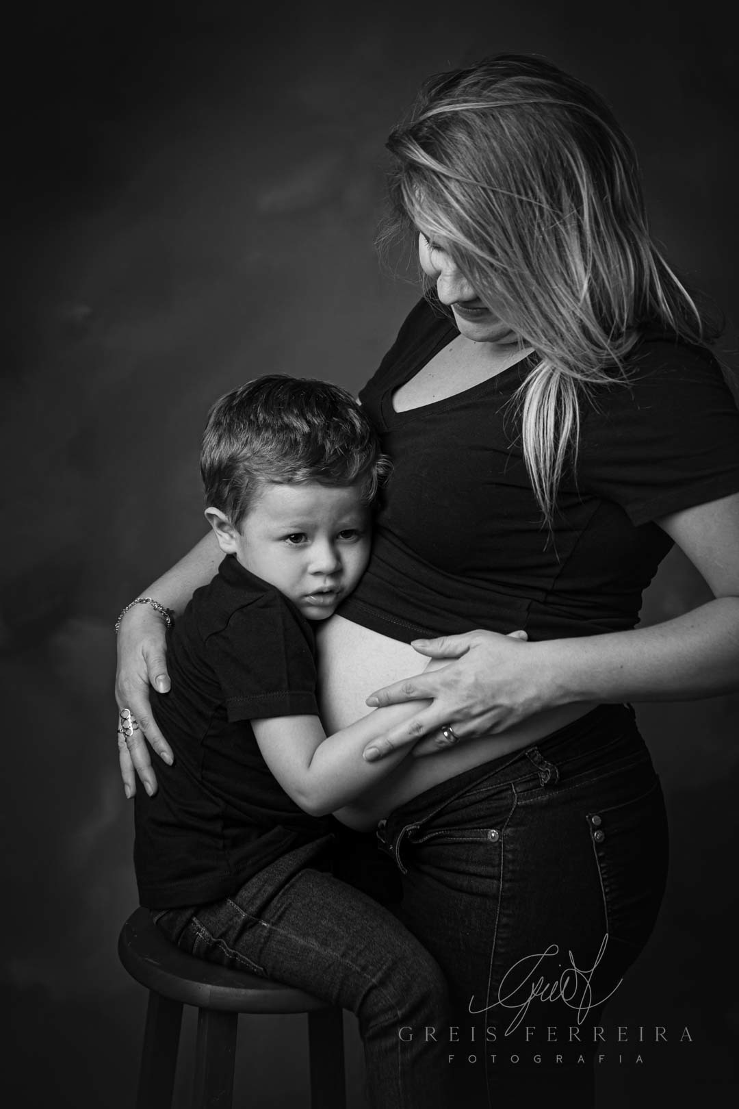 Ensaio Gestante 30 semanas foto gestação familia filho