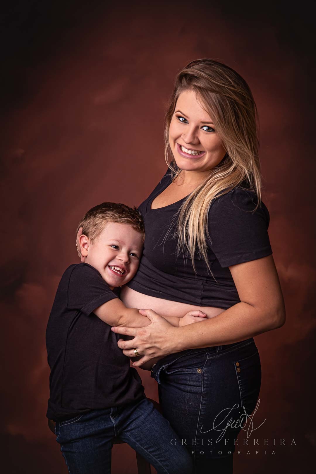 Ensaio Gestante 30 semanas foto gestação familia filho