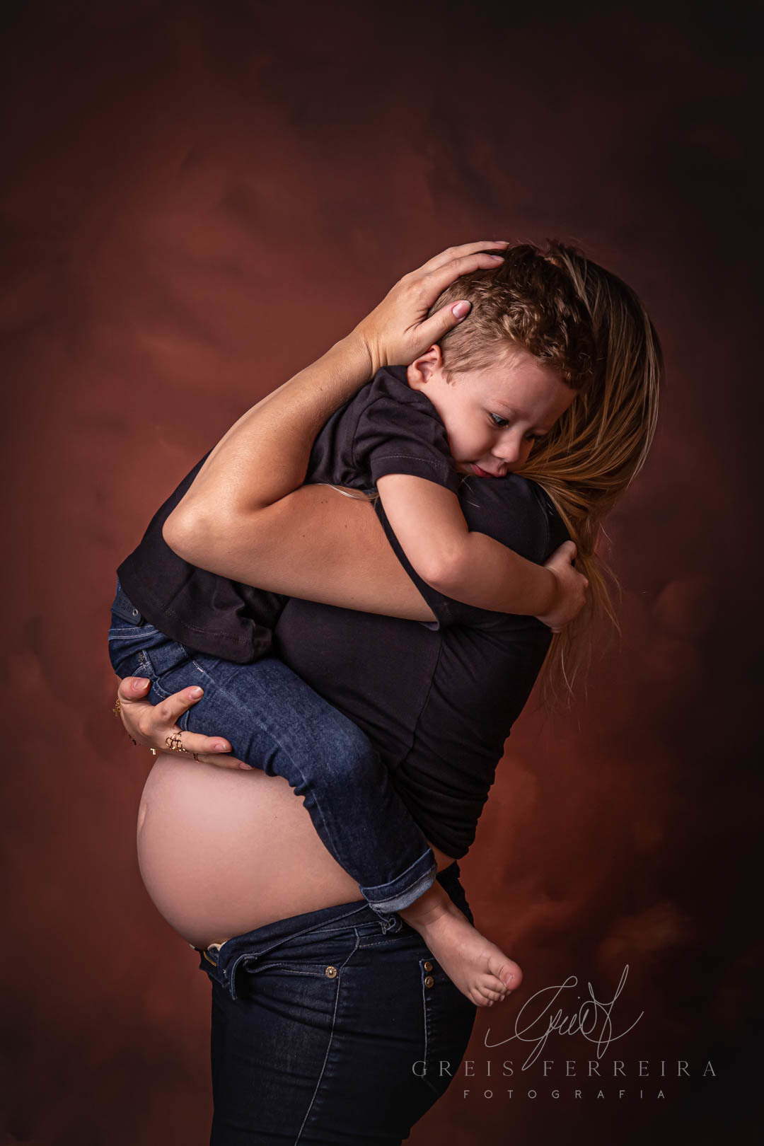 Ensaio Gestante 30 semanas foto gestação familia filho