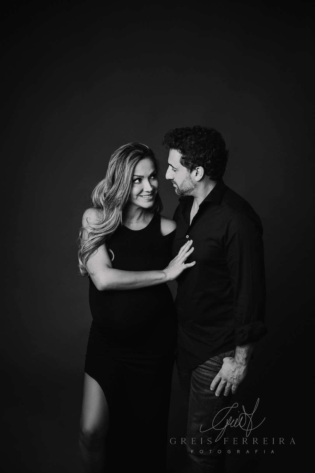 Ensaio Gestante 30 semanas foto gestação grávida familia pai marido