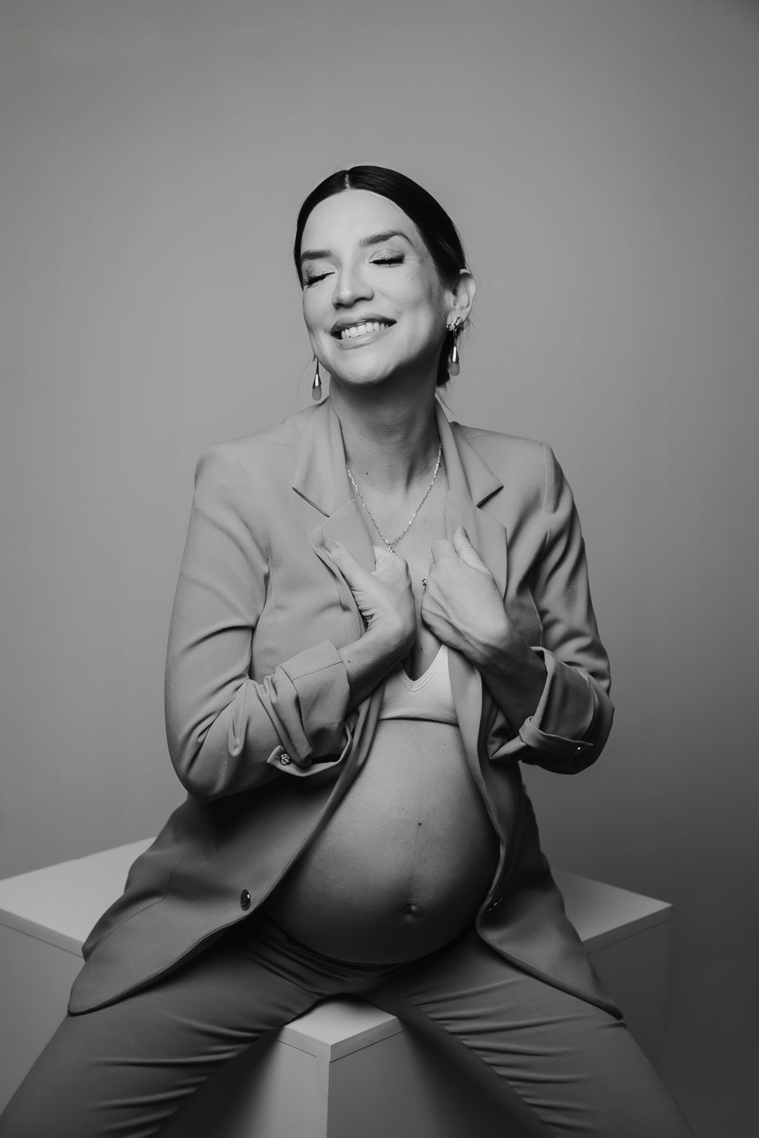 Ensaio de gestante gravida 39 semanas 