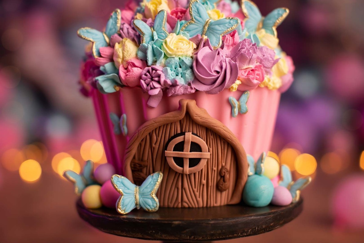 smash the cake ensaio bebe borboleta