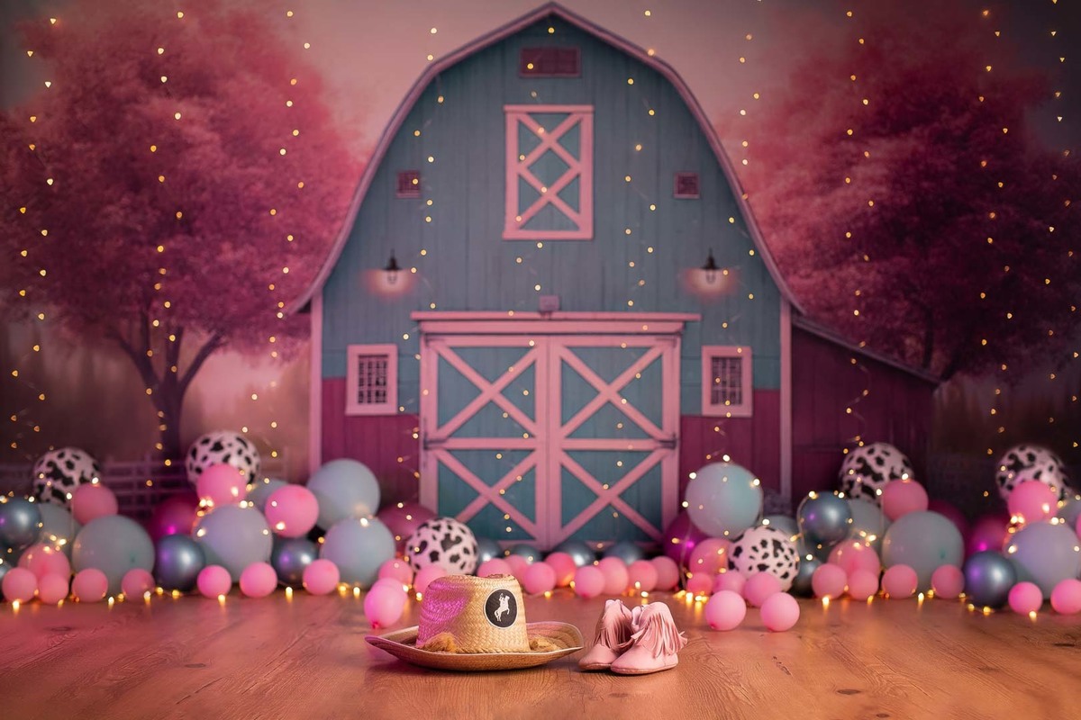 smash the cake fazendinha rosa ensaio de aniversario de bebe de 1 ano