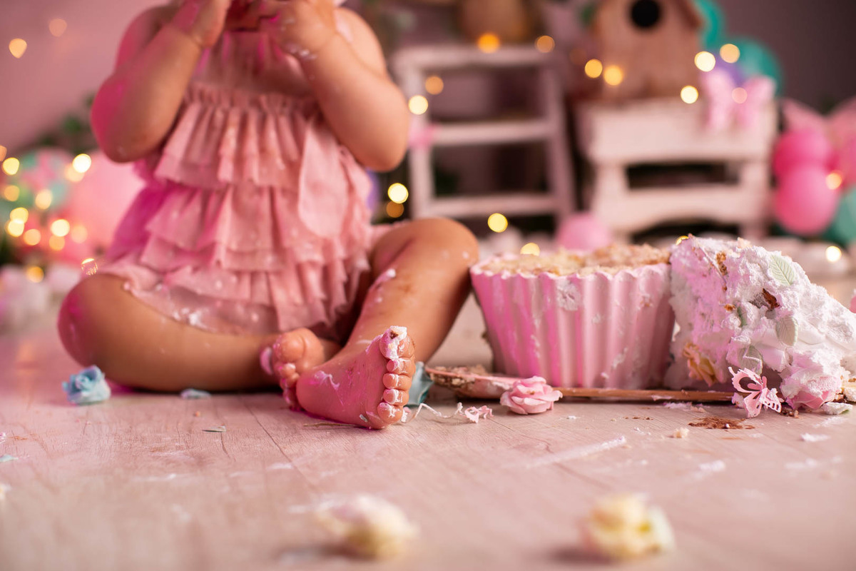 smash the cake jardim encantado menina 1 ano bebe 11 meses