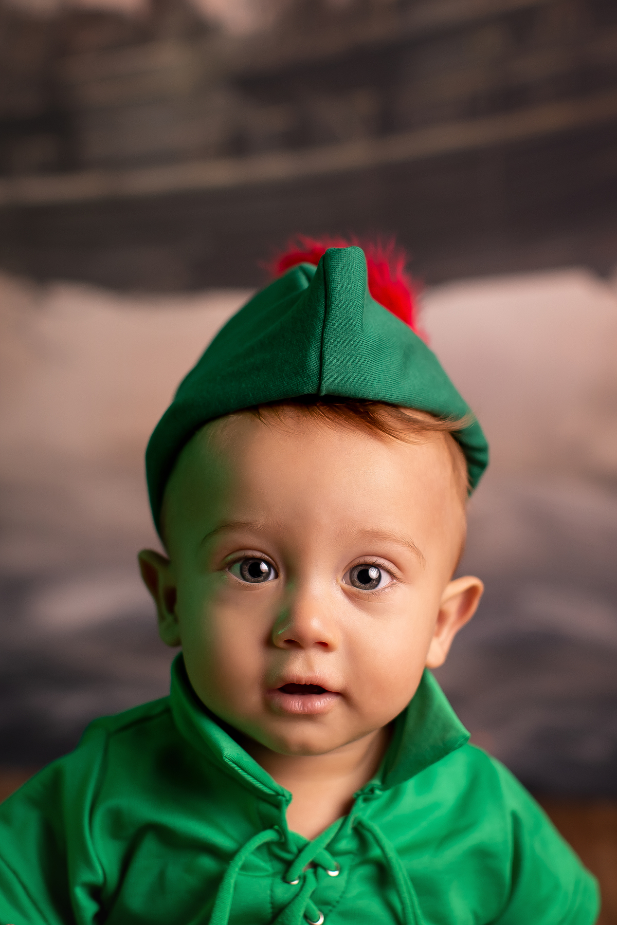 ensaio bebe peter pan 11 meses 