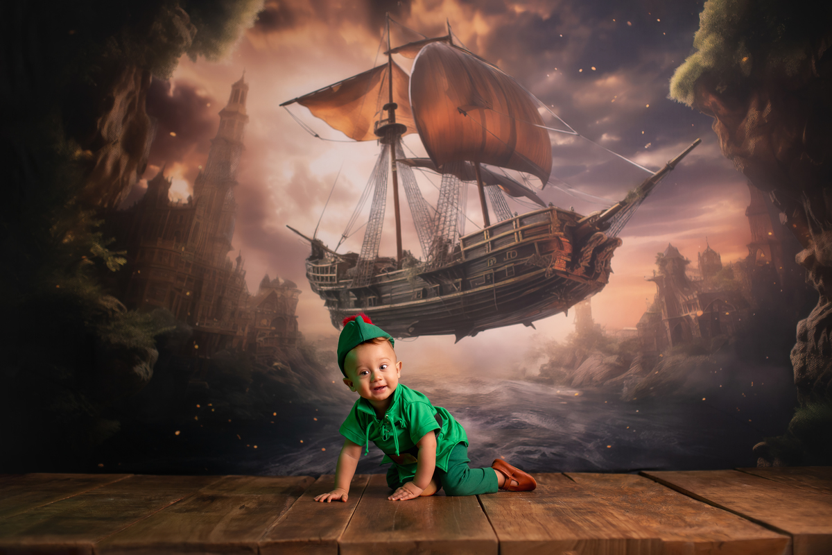 ensaio bebe peter pan 11 meses 