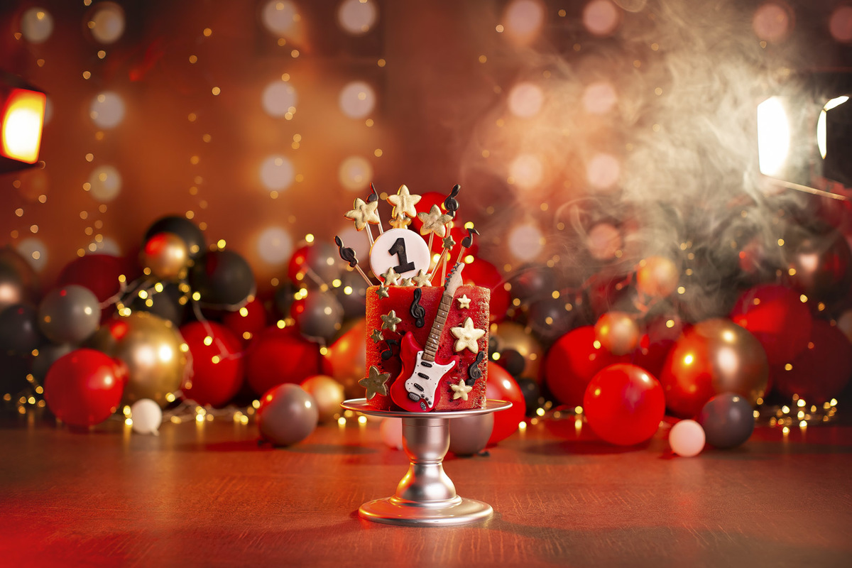 smash the cake fruit 1 ano menina rock