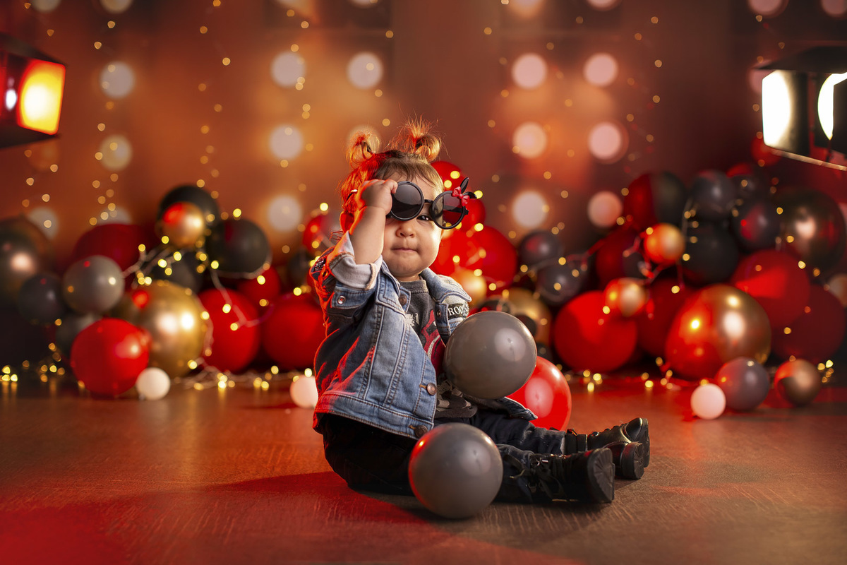 smash the cake fruit 1 ano menina rock