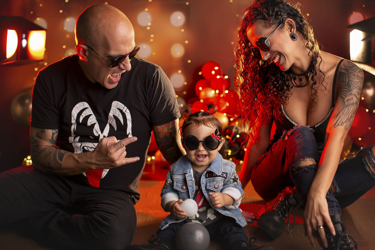 smash the cake fruit 1 ano menina rock familia mae pai