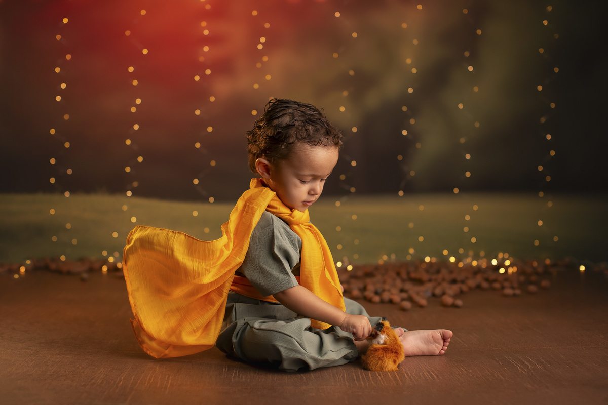 Ensaio Pequeno Principe smash aniversario 2 anos menino