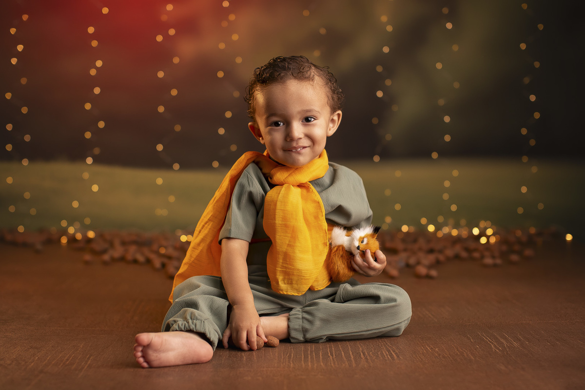 Ensaio Pequeno Principe smash aniversario 2 anos menino