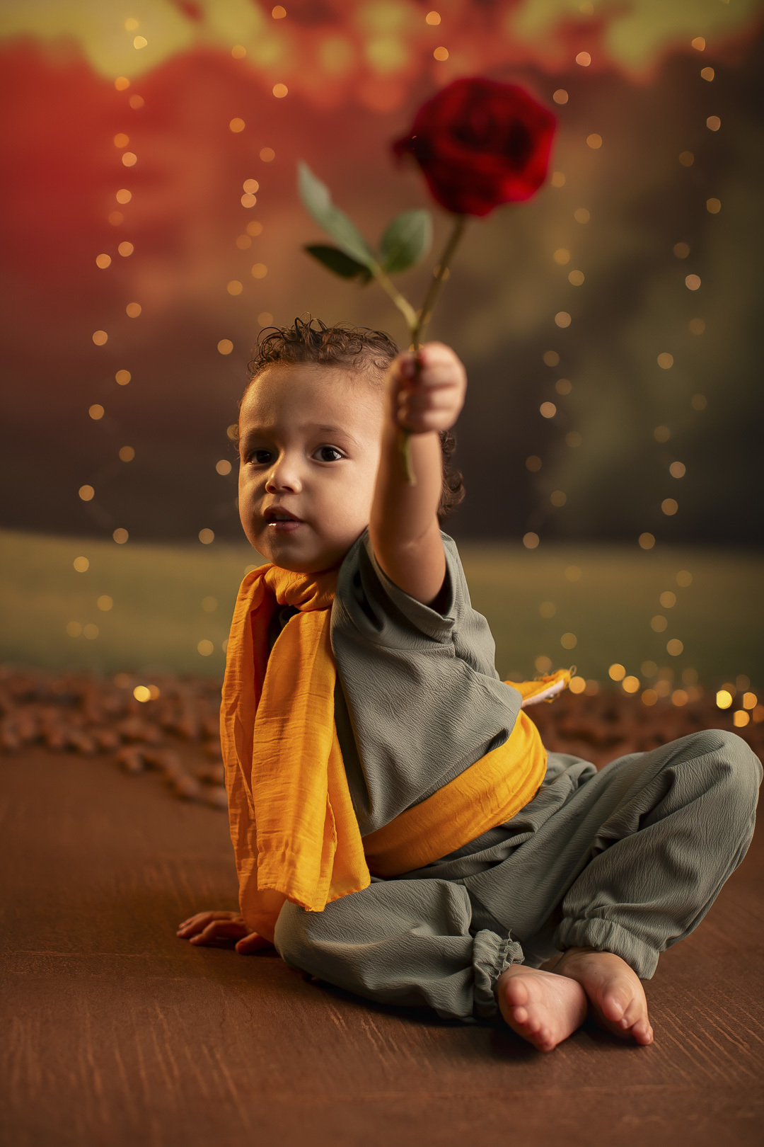 Ensaio Pequeno Principe smash aniversario 2 anos menino