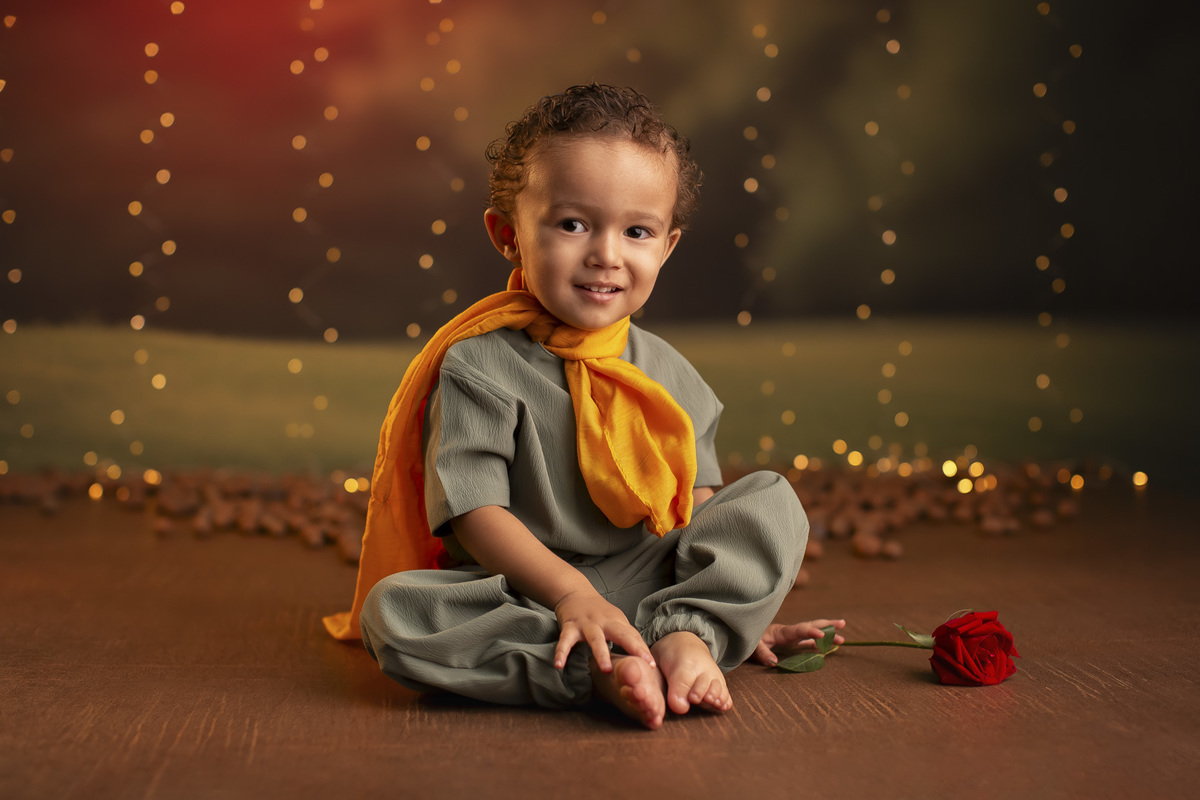 Ensaio Pequeno Principe smash aniversario 2 anos menino