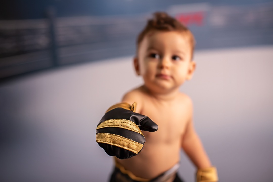 ensaio infantil luta box mma menino UFC