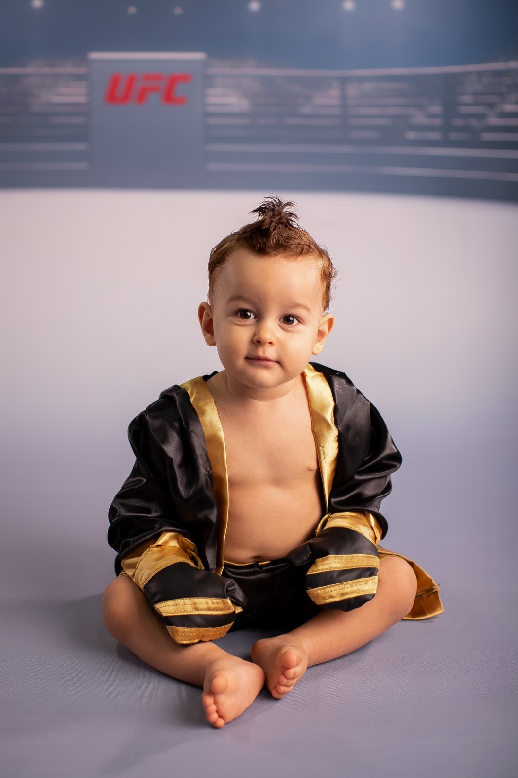 ensaio infantil luta box mma menino UFC