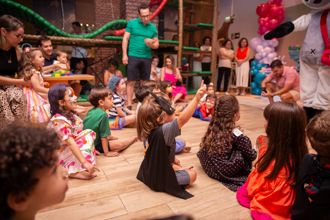 festa infantil aniversario 4 anos buffet cidade encantada gabby e Pandy menina fotos niver cobertura festa evento