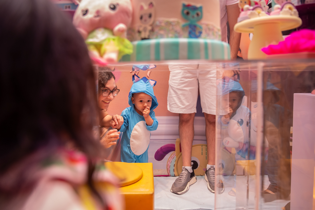 festa infantil aniversario 4 anos buffet cidade encantada gabby e Pandy menina fotos niver cobertura festa evento