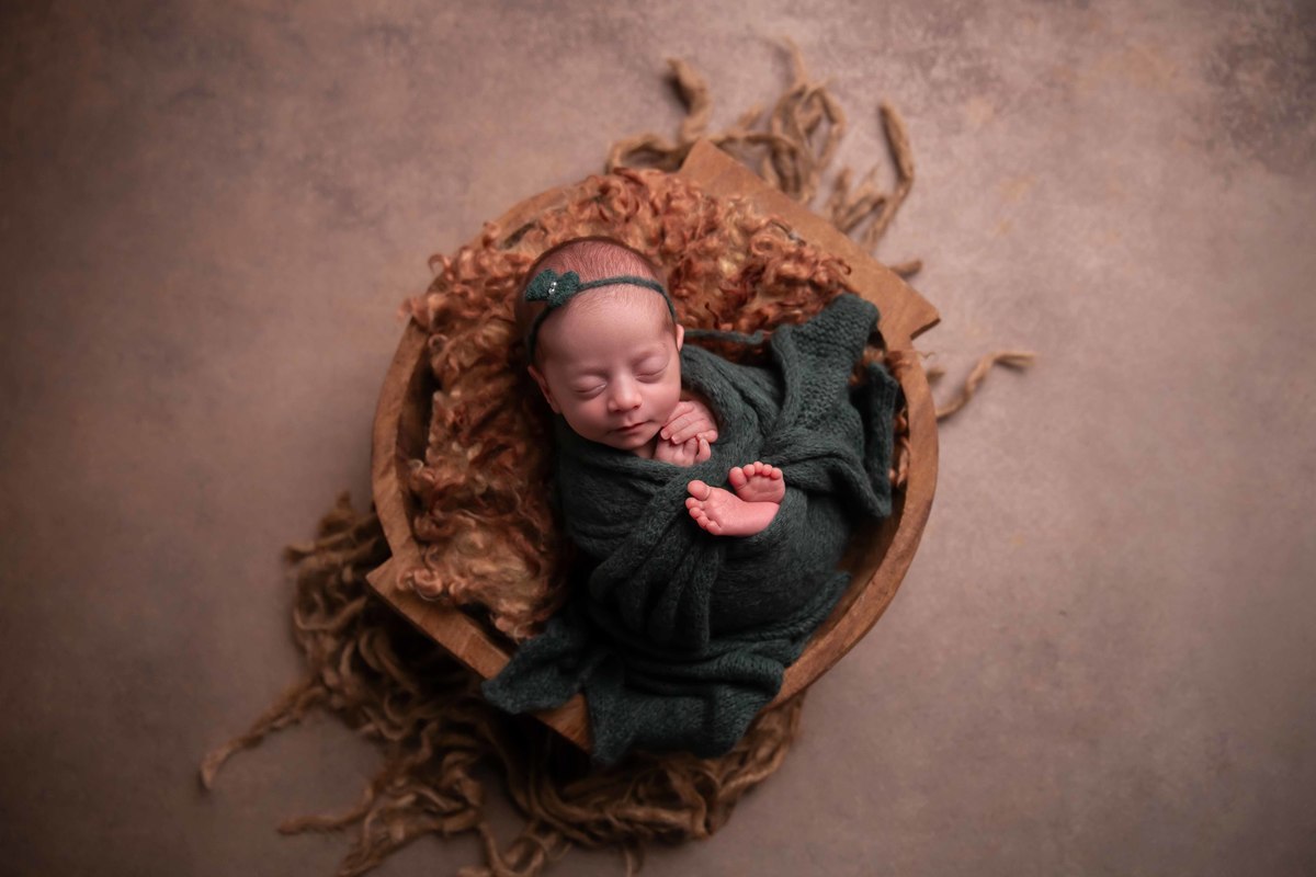 ensaio recém-nascido newborn bebê 25 dias menina