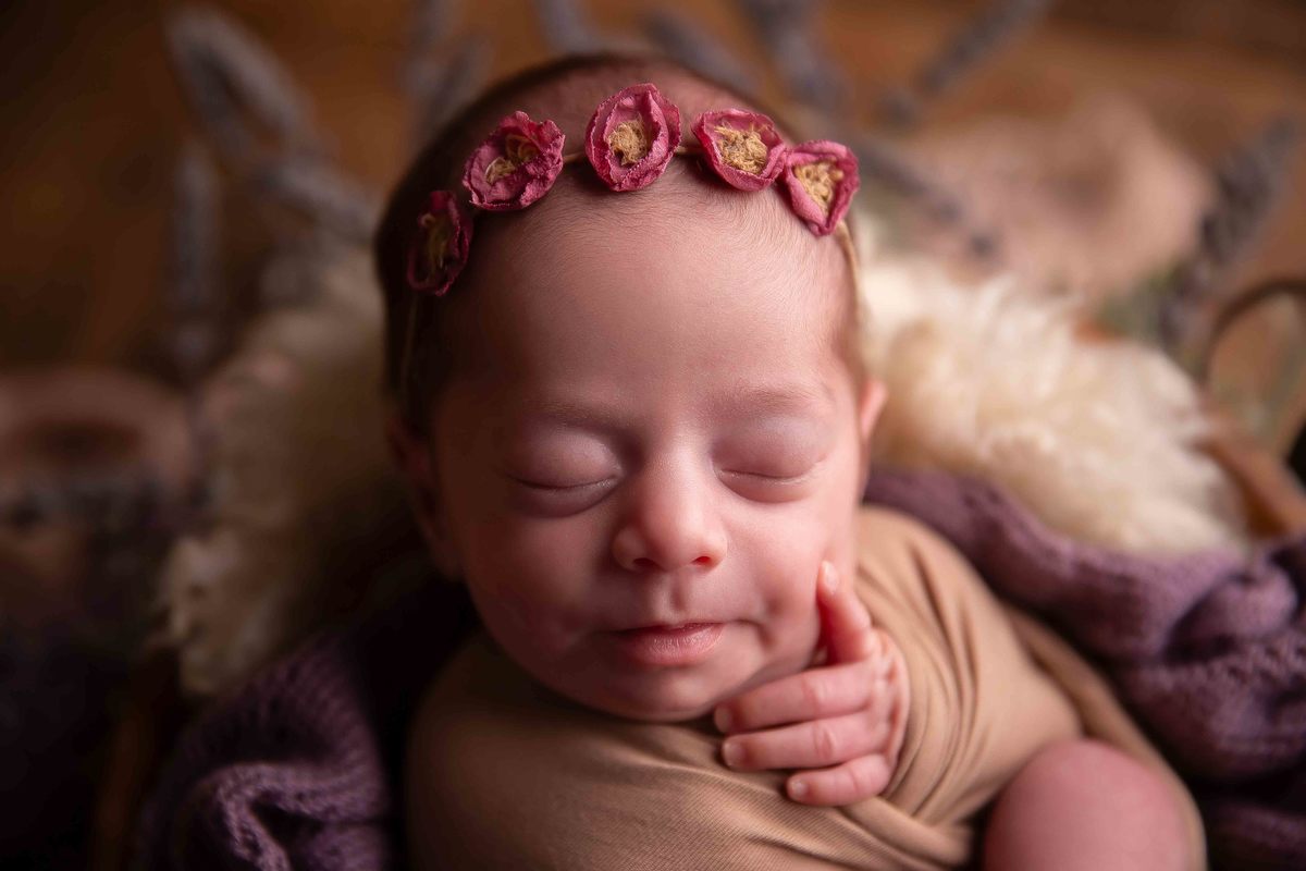 ensaio recém-nascido newborn bebê 25 dias menina